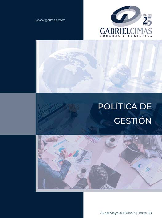 Gabriel Cimas<br />
Política de Gestión